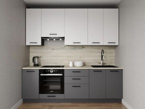 Кухонный гарнитур Меренга 2400 h950 (Стол. 26мм) в Белоярском (ХМАО) - beloiarskii.ok-mebel.com | фото