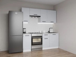 Кухонный гарнитур Смоки 2000 (Стол. 26мм) в Белоярском (ХМАО) - beloiarskii.ok-mebel.com | фото