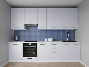 Кухонный гарнитур Смоки 2400 h950 (Стол. 38 мм) в Белоярском (ХМАО) - beloiarskii.ok-mebel.com | фото