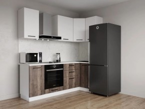 Кухонный гарнитур Старое Дерево 2200*1000 (Стол. 38мм) в Белоярском (ХМАО) - beloiarskii.ok-mebel.com | фото