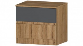 ЛЕНОРА Тумба прикроватная (графит) в Белоярском (ХМАО) - beloiarskii.ok-mebel.com | фото