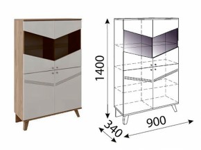 Лимба (гостиная) М04 Сервант в Белоярском (ХМАО) - beloiarskii.ok-mebel.com | фото