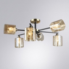 Люстра на штанге Arte Lamp Merci A4185PL-6BK в Белоярском (ХМАО) - beloiarskii.ok-mebel.com | фото 2