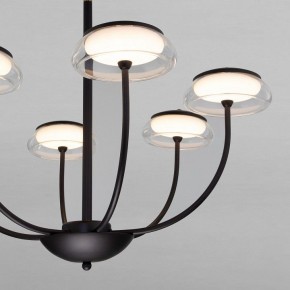 Люстра на штанге Eurosvet Fungo 50388 LED черный в Белоярском (ХМАО) - beloiarskii.ok-mebel.com | фото 5