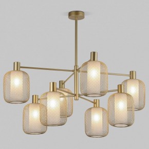 Люстра на штанге Eurosvet Voile 30192/8 золото в Белоярском (ХМАО) - beloiarskii.ok-mebel.com | фото