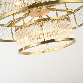 Люстра на штанге Imperiumloft RH Marais Round Chandelier D80 40,2668 в Белоярском (ХМАО) - beloiarskii.ok-mebel.com | фото 12