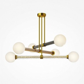 Люстра на штанге Maytoni Teatro MOD287PL-06BS в Белоярском (ХМАО) - beloiarskii.ok-mebel.com | фото 2