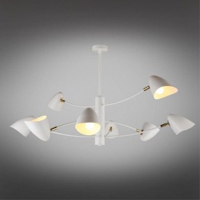 Люстра на штанге Omnilux Mearino OML-29717-08 в Белоярском (ХМАО) - beloiarskii.ok-mebel.com | фото 2