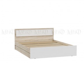 МАРТИНА СГ Кровать 1600 (венге/белый) в Белоярском (ХМАО) - beloiarskii.ok-mebel.com | фото