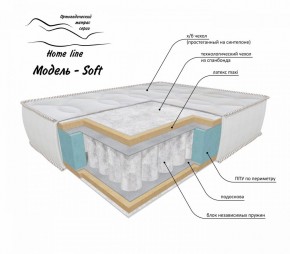 Матрас Soft 1800*1900/1950/2000*h200 в Белоярском (ХМАО) - beloiarskii.ok-mebel.com | фото