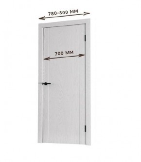 Межкомнатная дверь Bolivar Каньон браун (комплект) 700 в Белоярском (ХМАО) - beloiarskii.ok-mebel.com | фото
