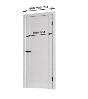Межкомнатная дверь Bolivar Каньон браун (комплект) 800 в Белоярском (ХМАО) - beloiarskii.ok-mebel.com | фото