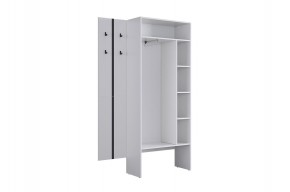 МЕРСИ Прихожая (модульная) белое дерево в Белоярском (ХМАО) - beloiarskii.ok-mebel.com | фото 7