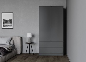 МОРИ МШ 900.1 Шкаф (графит) в Белоярском (ХМАО) - beloiarskii.ok-mebel.com | фото 2