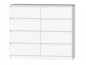 МС "Хилтон" Комод №3 1200 (8 ящ.) белый текстурный в Белоярском (ХМАО) - beloiarskii.ok-mebel.com | фото 2
