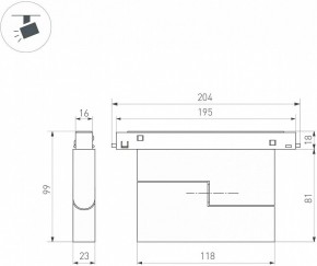 Накладной светильник Arlight MAG-ORIENT 049994 в Белоярском (ХМАО) - beloiarskii.ok-mebel.com | фото 2