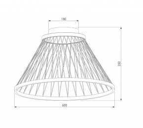 Накладной светильник Eurosvet Cesta 40019/1 LED коричневый в Белоярском (ХМАО) - beloiarskii.ok-mebel.com | фото 4