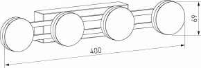 Накладной светильник Eurosvet Tapioca 90332/4 черный в Белоярском (ХМАО) - beloiarskii.ok-mebel.com | фото 4