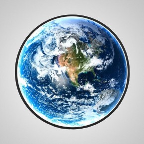Накладной светильник Imperiumloft COSMOS EARTH cosmos-earth01 в Белоярском (ХМАО) - beloiarskii.ok-mebel.com | фото