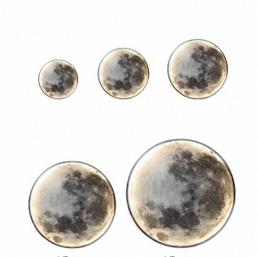 Накладной светильник Imperiumloft COSMOS Мун D90 cosmos-moon01 в Белоярском (ХМАО) - beloiarskii.ok-mebel.com | фото 2