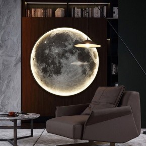 Накладной светильник Imperiumloft COSMOS Мун D90 cosmos-moon01 в Белоярском (ХМАО) - beloiarskii.ok-mebel.com | фото 5
