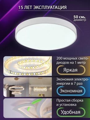 Накладной светильник Natali Kovaltseva  LED LAMPS 81112/5C в Белоярском (ХМАО) - beloiarskii.ok-mebel.com | фото 4