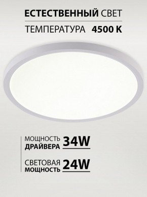 Накладной светильник Natali Kovaltseva PLAIN LED LAMPS 81113/3C в Белоярском (ХМАО) - beloiarskii.ok-mebel.com | фото 3