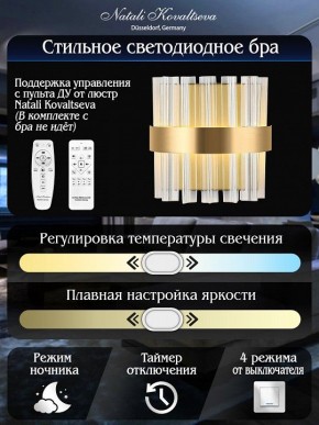 Накладной светильник Natali Kovaltseva ROYALTON LED LAMPS 81125/1W в Белоярском (ХМАО) - beloiarskii.ok-mebel.com | фото 6