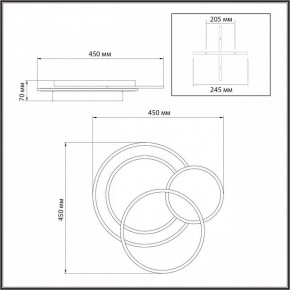 Накладной светильник Sonex Pine 7735/80L в Белоярском (ХМАО) - beloiarskii.ok-mebel.com | фото 10