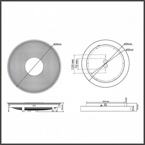 Накладной светильник Sonex Quantum 7752/25L в Белоярском (ХМАО) - beloiarskii.ok-mebel.com | фото 7