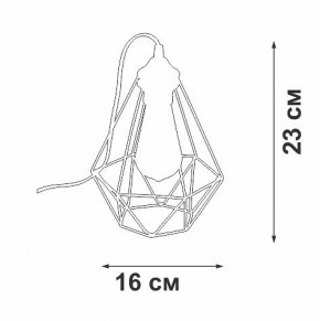 Настольная лампа декоративная Vitaluce V2803 V2803-1/1L в Белоярском (ХМАО) - beloiarskii.ok-mebel.com | фото 3