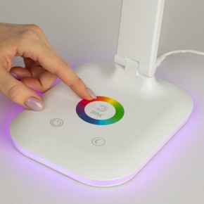 Настольная лампа офисная Эра  NLED-502-11W-W в Белоярском (ХМАО) - beloiarskii.ok-mebel.com | фото 9