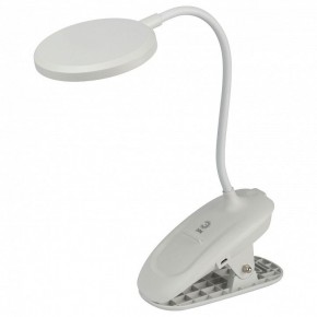Настольная лампа офисная Эра  NLED-513-6W-W в Белоярском (ХМАО) - beloiarskii.ok-mebel.com | фото