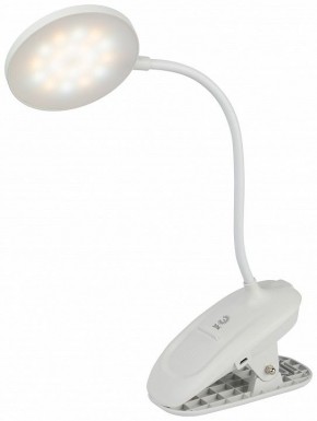 Настольная лампа офисная Эра  NLED-513-6W-W в Белоярском (ХМАО) - beloiarskii.ok-mebel.com | фото 2