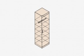 НИКА Н8 Шкаф для одежды и белья в Белоярском (ХМАО) - beloiarskii.ok-mebel.com | фото 3