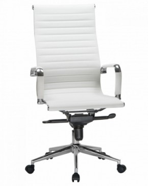 Офисное кресло для руководителей DOBRIN CLARK LMR-101F белый в Белоярском (ХМАО) - beloiarskii.ok-mebel.com | фото 2