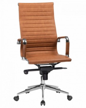 Офисное кресло для руководителей DOBRIN CLARK LMR-101F светло-коричневый №321 в Белоярском (ХМАО) - beloiarskii.ok-mebel.com | фото