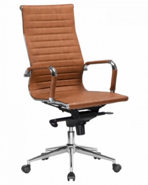 Офисное кресло для руководителей DOBRIN CLARK LMR-101F светло-коричневый №321 в Белоярском (ХМАО) - beloiarskii.ok-mebel.com | фото 2
