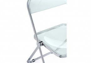 Пластиковый стул Fold складной clear gray-blue в Белоярском (ХМАО) - beloiarskii.ok-mebel.com | фото 7