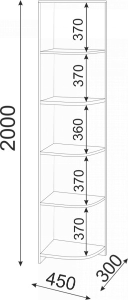 Подростковая ОСТИН (модульная) в Белоярском (ХМАО) - beloiarskii.ok-mebel.com | фото 32