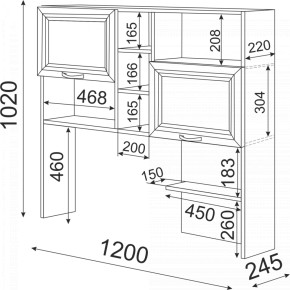 Подростковая ОСТИН (модульная) в Белоярском (ХМАО) - beloiarskii.ok-mebel.com | фото 43