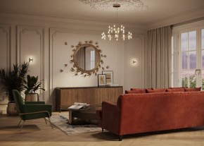 Подвесная люстра Maytoni Arana MOD401PL-L72BS3K в Белоярском (ХМАО) - beloiarskii.ok-mebel.com | фото 4