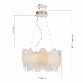Подвесная люстра ST-Luce LIGHTSOME SL6135.203.01 в Белоярском (ХМАО) - beloiarskii.ok-mebel.com | фото 6