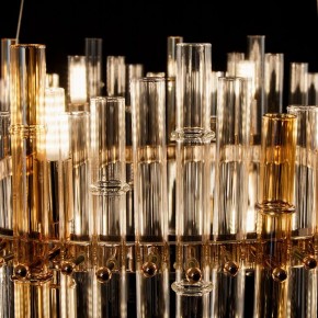 Подвесной светильник Arte Lamp Crystalla A4111LM-16GO в Белоярском (ХМАО) - beloiarskii.ok-mebel.com | фото 6