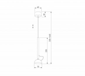 Подвесной светильник Elektrostandard Join a068619 в Белоярском (ХМАО) - beloiarskii.ok-mebel.com | фото 5