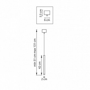 Подвесной светильник Lightstar Tubo LT7472471 в Белоярском (ХМАО) - beloiarskii.ok-mebel.com | фото 4