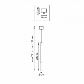 Подвесной светильник Lightstar Tubo LT7473372 в Белоярском (ХМАО) - beloiarskii.ok-mebel.com | фото 4