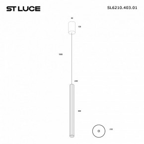 Подвесной светильник ST-Luce LILT SL6210.403.01 в Белоярском (ХМАО) - beloiarskii.ok-mebel.com | фото 3