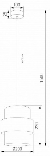Подвесной светильник TK Lighting Calisto 5401 Calisto в Белоярском (ХМАО) - beloiarskii.ok-mebel.com | фото 4