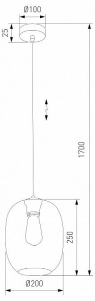 Подвесной светильник TK Lighting Elio 5971 Elio в Белоярском (ХМАО) - beloiarskii.ok-mebel.com | фото 4